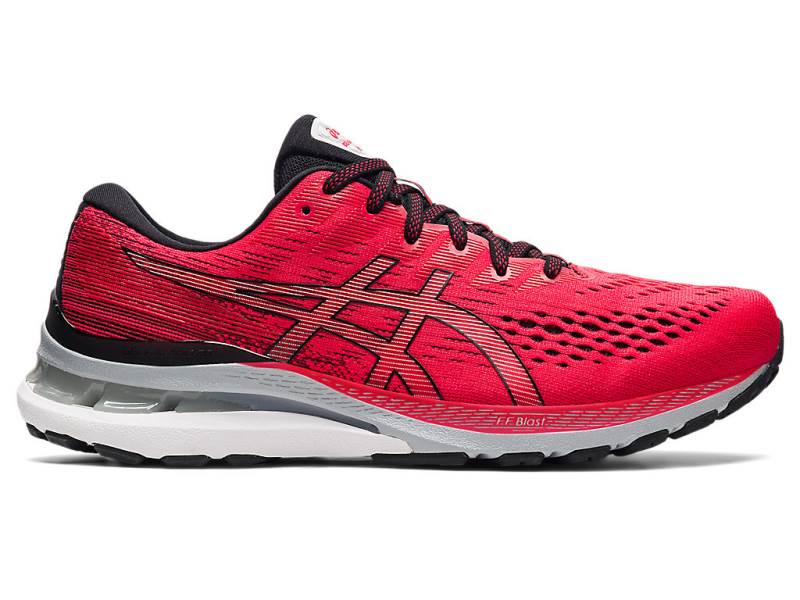 Sapatilhas Running Asics GEL-KAYANO 28 Homem Vermelhas, 0336A152.374